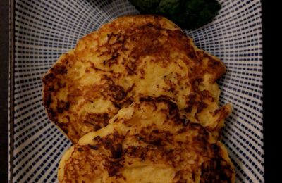 Galettes de courge spaghetti