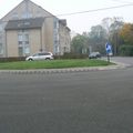 Rond-point à Alleur (Belgique)