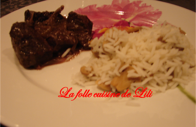 Daube de boeuf au vin rouge