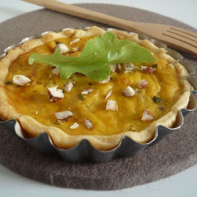 Quiche au potiron 