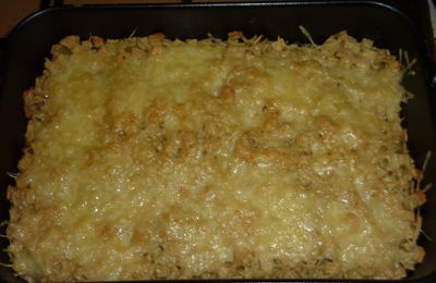 Gratin de crozets