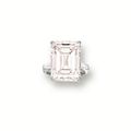 Light pink diamond and diamond ring, Cartier