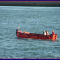 Des paquebots, des cargos...mais aussi des barques