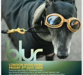 CZ au concert de blur a Hyde park