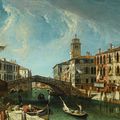 Michele Marieschi (Venice 1710 - 1743), Venice, view of the Canareggio, looking towards the Grand Canal