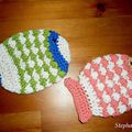 Poisson éponge au crochet