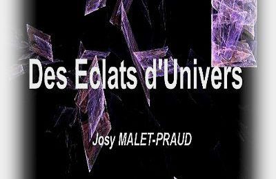 Des éclats d'univers de Josy Malet-Praud