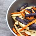 Les frites multicolores des foodistas