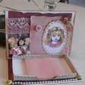 carte chevalet shabby