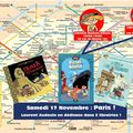 Dédicaces à Paris Samedi 17 Novembre !!