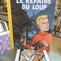 Lefranc, le repaire du loup, J. Martin et B. de Moor, édition luxe en n&b 250ex + ex libris sérigraphié 75€