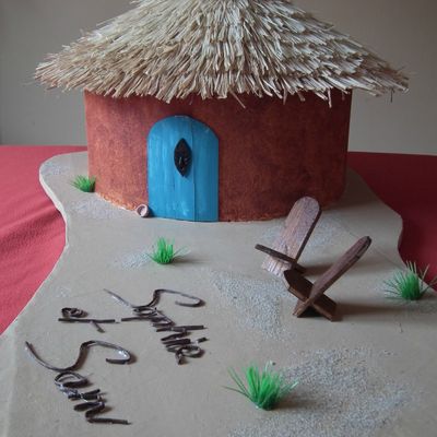 Case Africaine en carton