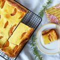 Tarte brousse/ricotta et aux abricots rôtis au romarin, la tarte qui hésite entre le cheesecake et le fiadone