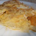 Omelette aux chips