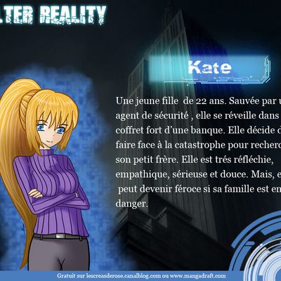 Les personnages d'Alter Reality - Tome 1