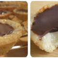 Tartelettes au caramel et chocolat