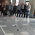 Des joueurs de LEI RIMA ont testé les boules souples.