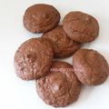 Macarons craquelés au chocolat 