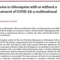 Hydroxychloroquine : l’affaire est entendue…