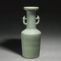 A ‘Longquan’ celadon mallet vase, Ming Dynasty