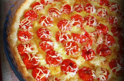 TaRTe FRoiDe AuX ToMaTeS CeRiSeS & à La MouTaRDe