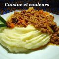  For the 1st bolognaise day ! :Purée à la Bolognaise de canard et veau aux cèpes