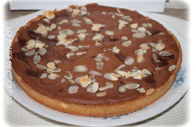 Tarte chocolat poires de Stéphane Glacier