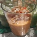 Panna cotta à la bisque de homard