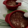 MOUSSE LEGERE CHOCO/PRALINE AU GRAND MARNIER ET SUCRE PETILLANT