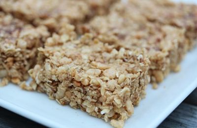 Chocolat Granola barres sans cuisson.