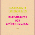 Rentrée littéraire : "Le journal de Yaël Koppman" de Marianne Rubinstein 