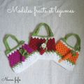 Granny Love Challenge chez Jijihook : des sacs au crochet pour ramasser les oeufs