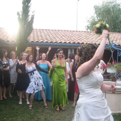 le lancer du bouquet