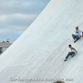 Glissades  sur les pentes de notre volcan