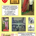 Creation des armoiries de la ville de Cudos et exposition dans "la casa de zadok et aurore" 