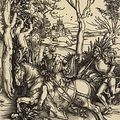 Albrecht Dürer - The Knight on Horseback and the Lansquenet