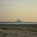 Le Mont -photo prise au Bec D'Andaine en février