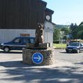 Rond-point à L'Espérou