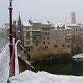 Villeneuve Sur Lot sous la neige