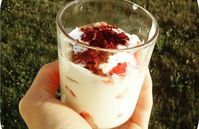 Tiramisu aux fraises tout en légéreté!