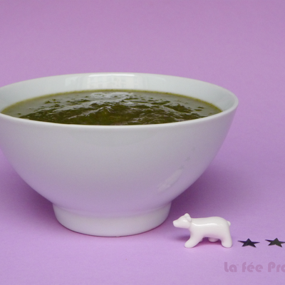Soupe aux blettes et à la coco