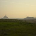 Le Mont et Tombelaine -photo prise au Bec