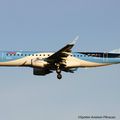 Aéroport:Tarbes/lourdes-Ossun(LDE-LFBT): JetairFly: Embraer ERJ-190STD (ERJ-190-100): OO-JEM: MSN:19000603.