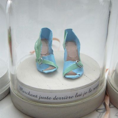 Shoes addict * Modèle talons bleus