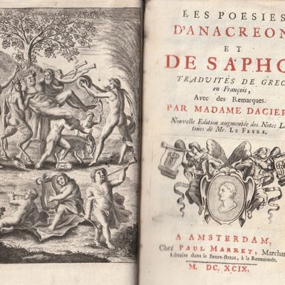 Poèsies d'Anacréon et de Sappho