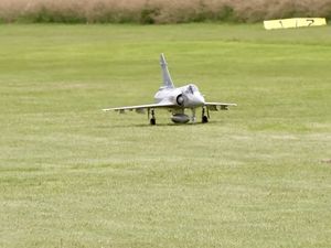 Un Mirage 2000 à turbine  au 1/4