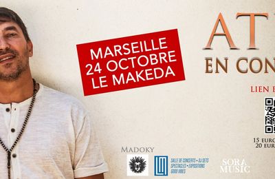 Atef à voir sur la scène du Makeda à Marseille le 24/10/2024 à 19h30