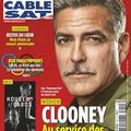 George Clooney en couv de Télécable Sat 