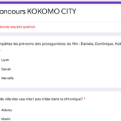 Concours KOKOMO CITY