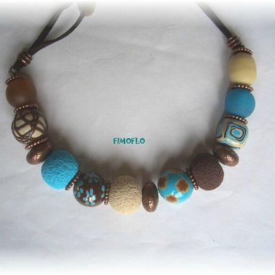 turquoise et chocolat